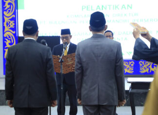 Bupati Lantik Komisaris dan Direktur Baru BUMD